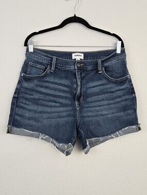 Darkwash Sonoma Cuffed Shorts